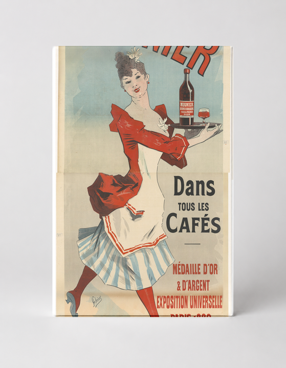 Apéritif Mugnier 1889 - Belle Époque Vintage French Advertising Poster Wall Art