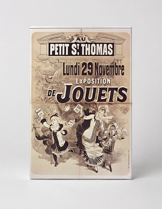 Au Petit St. Thomas Exposition de Jouets 1886 - Belle Époque Vintage Poster Wall Art