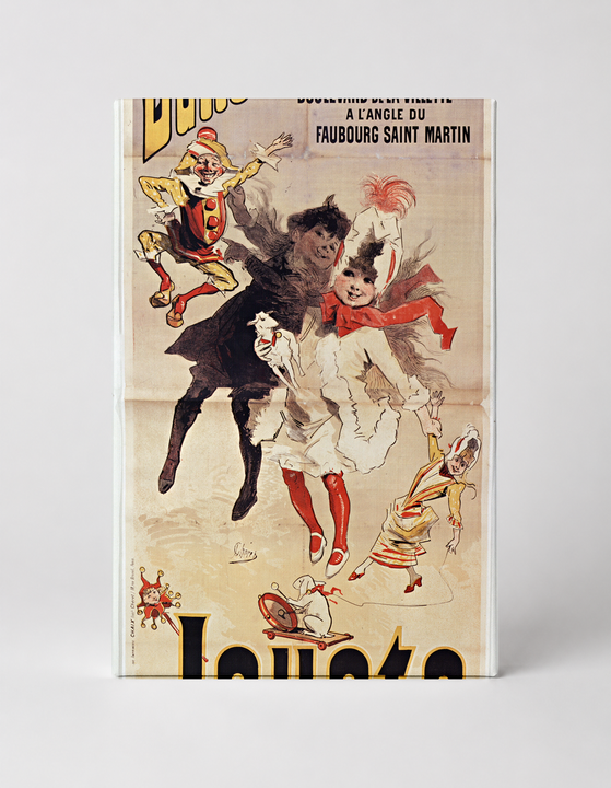 Aux Buttes Chaumont Jouets 1890s - Belle Époque Vintage Poster Wall Art