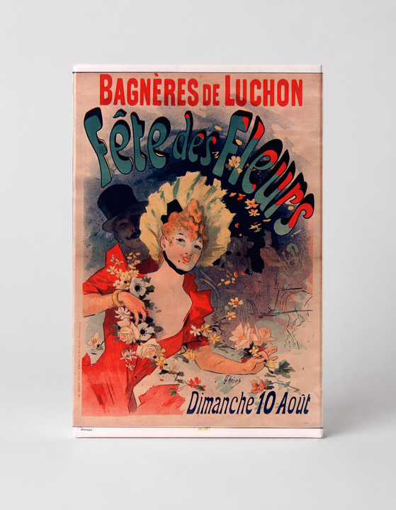 Fête des Fleurs Bagnères de Luchon - Belle Époque Vintage Poster Wall Art