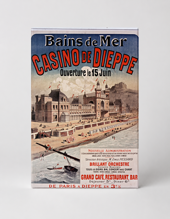 Casino de Dieppe 1894 Bains de Mer - French Belle Époque Vintage Poster Wall Art