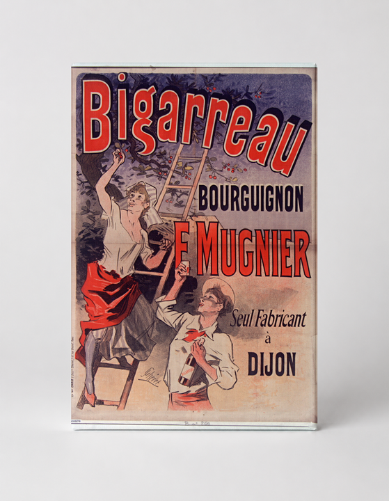 Bigarreau Bourguignon F. Mugnier 1890s - Belle Époque Vintage Poster Wall Art