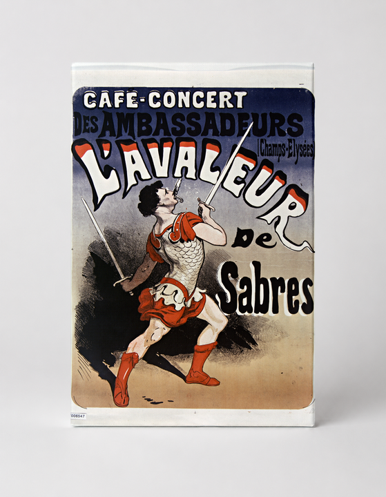 L'Avaleur de Sabres 1890s Café-Concert Vintage French Poster Wall Art