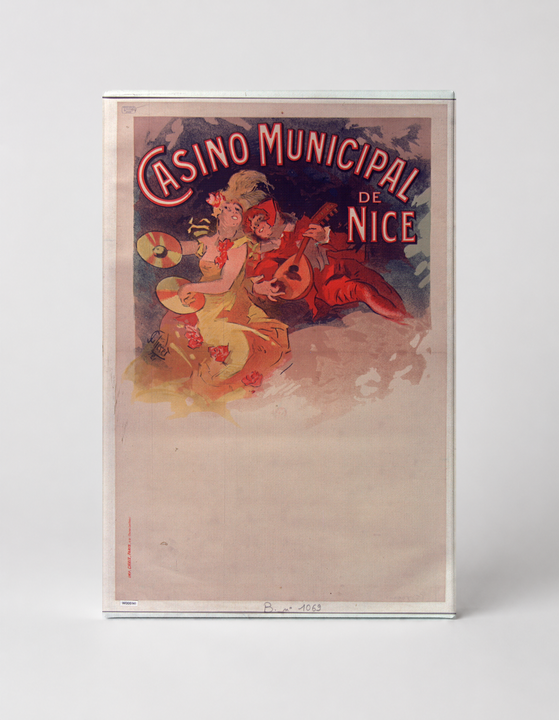 Casino Municipal de Nice 1890s - Belle Époque Vintage Poster Wall Art