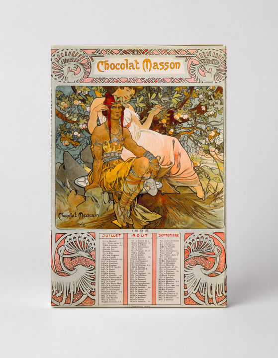 Chocolat Masson 1897 - Art Nouveau Vintage Poster Canvas Wall Art