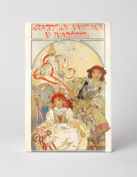 Krajinska Vystava v Ivancicich 1913 - Art Nouveau Vintage Poster Wall Art