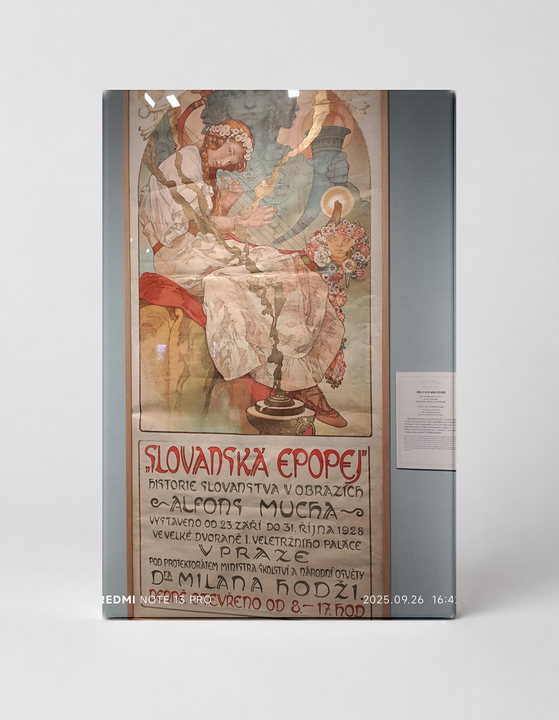 Slovanská Epopej 1928 Alfons Mucha - Art Nouveau Vintage Poster Wall Art