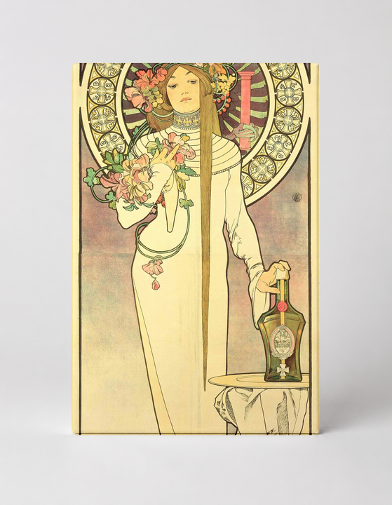 La Trappistine 1897 - Art Nouveau Vintage Poster Canvas Wall Art