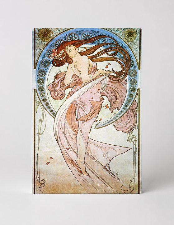 La Danse 1898 - Art Nouveau Vintage Poster Canvas Wall Art