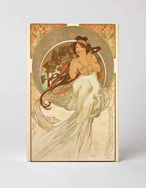 La Musique 1898 - Art Nouveau Vintage Poster Canvas Wall Art