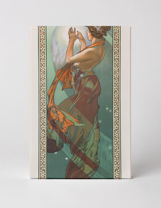 Etoile Polaire 1902 - Art Nouveau Vintage Poster Canvas Wall Art