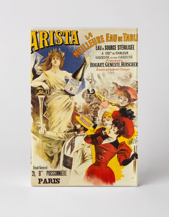 Arista Eau de Table 1890s - Belle Époque French Advertising Vintage Poster Wall Art
