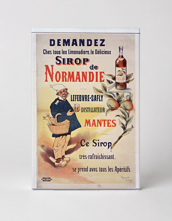 Sirop de Normandie 1900s French Advertising Vintage Poster Wall Art