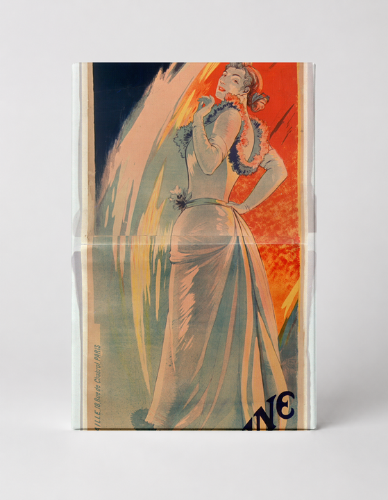 Marjolaine Vintage Belle Époque Theatre Poster Canvas Wall Art