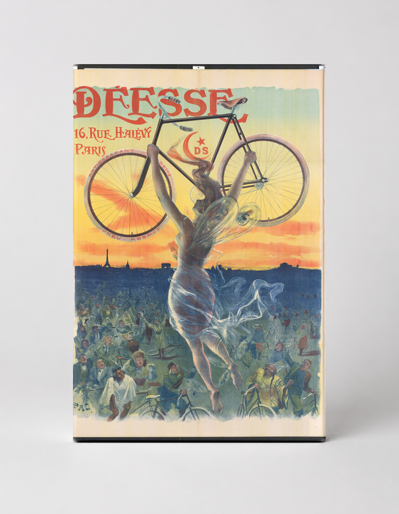 Déesse Bicycles 1898 - Belle Époque Vintage Poster Canvas Wall Art