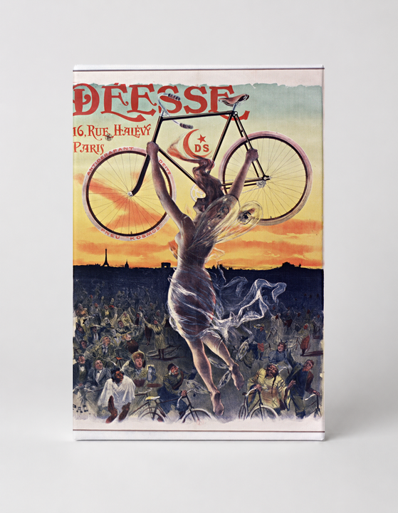 Déesse Bicycles 1898 - Belle Époque Vintage Advertising Poster Wall Art