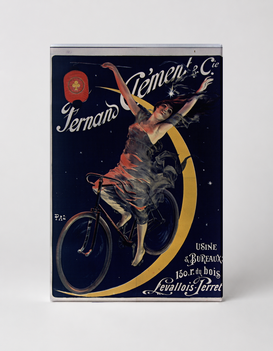 Fernand Clement & Cie 1890s Bicycle - Belle Époque Vintage Poster Wall Art