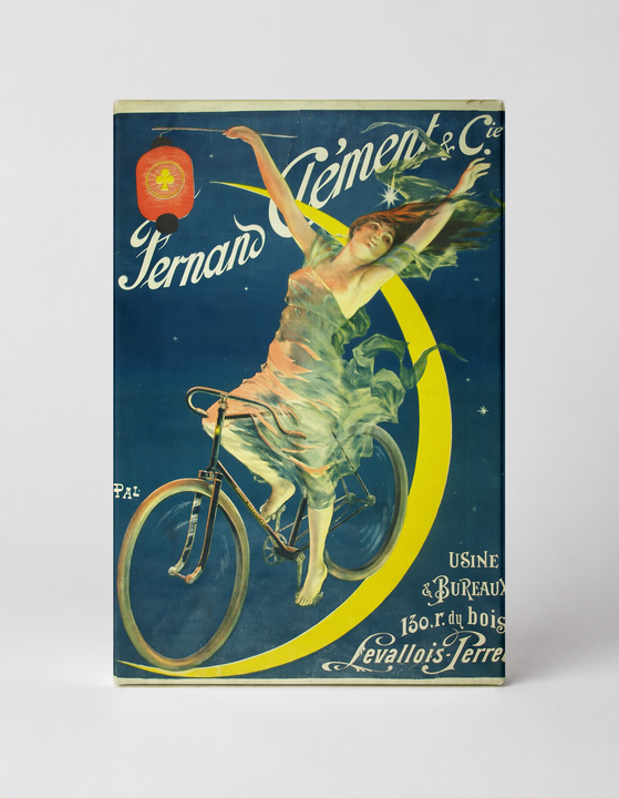 Fernand Clement & Cie 1890s - Belle Époque Bicycle Vintage Poster Wall Art