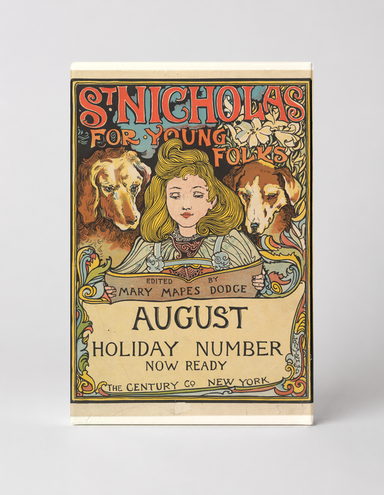 St. Nicholas For Young Folks August 1890s - Victorian Children's Magazine Vintage Poster Wall Art
