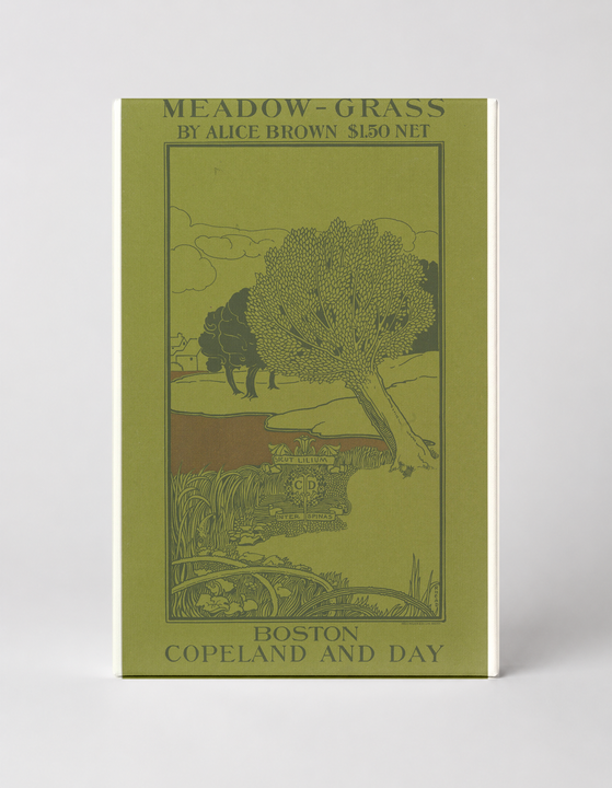 Meadow-Grass by Alice Brown 1895 - Arts & Crafts Vintage Book Poster Wall Art