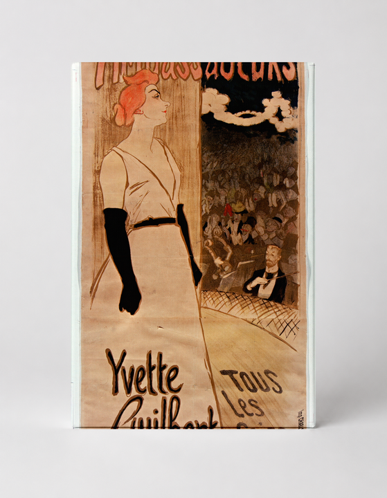 Ambassadeurs Yvette Guilbert 1894 - Belle Époque Vintage Poster Wall Art