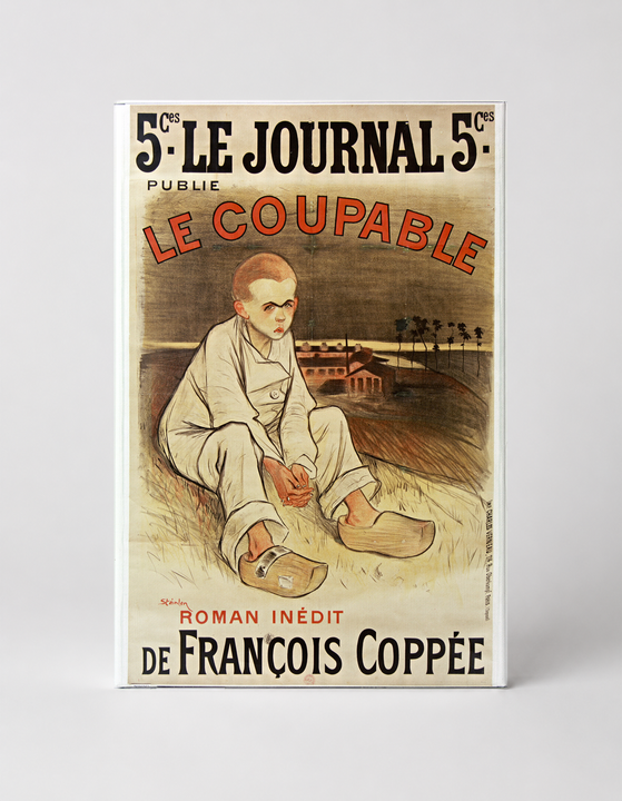 Le Coupable 1894 - French Belle Époque Vintage Poster Wall Art