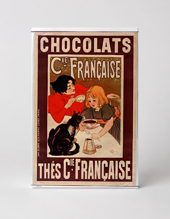 Chocolats Cie Française 1890s - Belle Époque Vintage Poster Wall Art