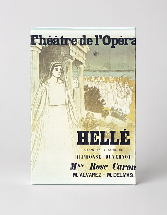 Hellé Théâtre de l'Opéra 1896 – French Belle Époque Vintage Poster Wall Art