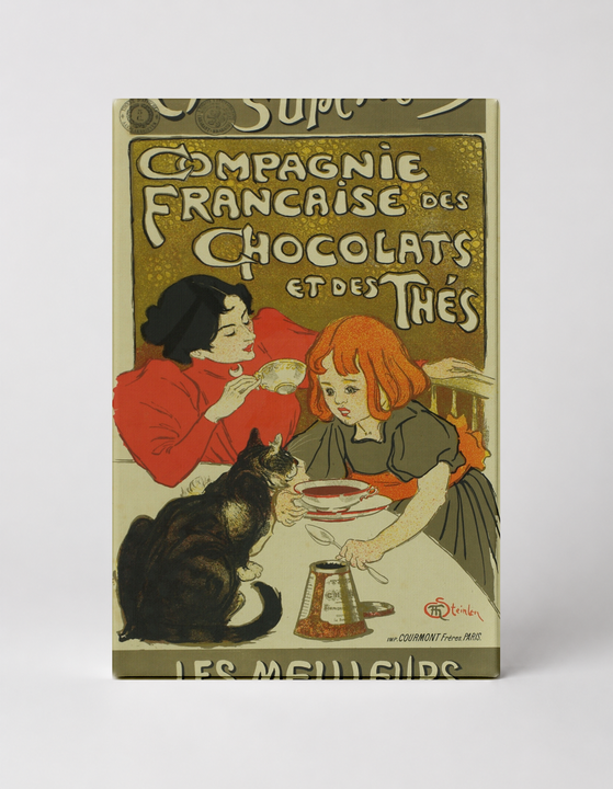 Chocolats Supérieurs 1902 – Belle Époque French Chocolate Vintage Poster Wall Art