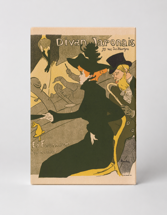 Divan Japonais 1893 - Belle Époque Vintage Lithograph Poster Wall Art