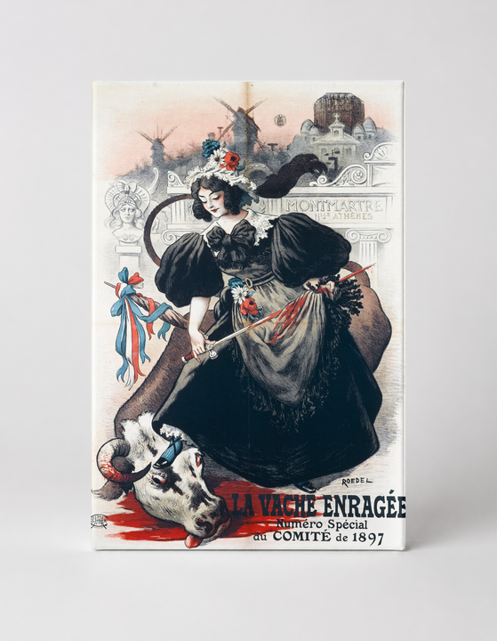 La Vache Enragée 1897 – Belle Époque French Vintage Poster Wall Art