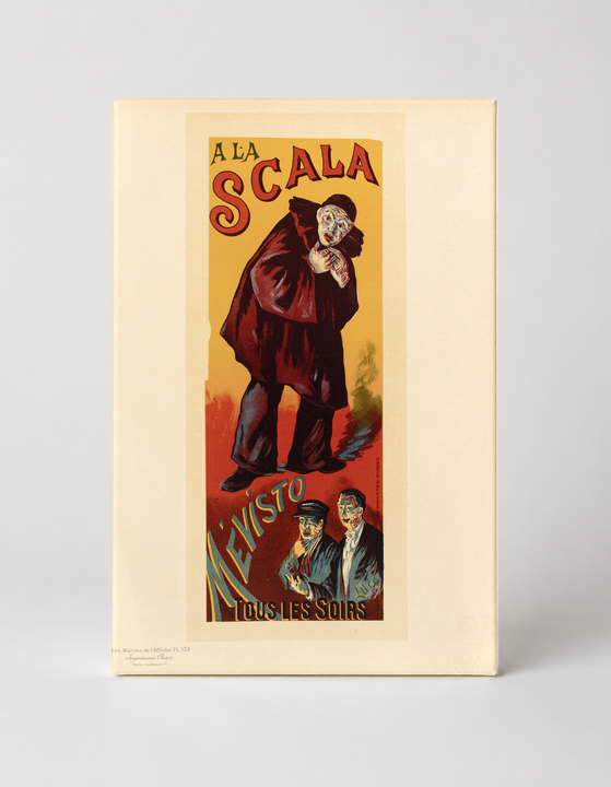 A La Scala Mévisto Tous Les Soirs - Vintage French Theatre Poster Wall Art