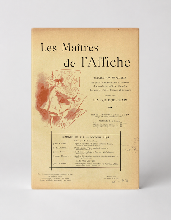 Les Maîtres de l'Affiche 1893 - Belle Époque Vintage Poster Wall Art