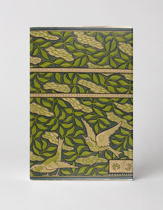 Birds and Foliage Arts & Crafts Botanical - Vintage Lithograph Wall Art