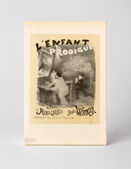 L'Enfant Prodigue 1890 - Belle Époque French Theatre Vintage Poster Wall Art