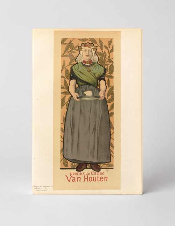 Prenez du Cacao Van Houten 1890s - Belle Époque Vintage Poster Wall Art