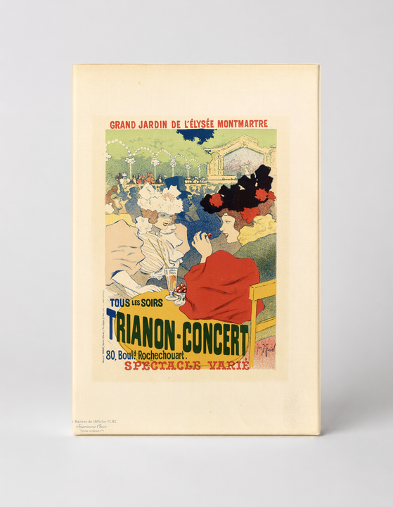 Trianon-Concert 1894 - Belle Époque French Cabaret Vintage Poster Wall Art