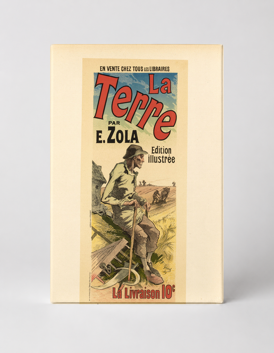 La Terre par E. Zola 1889 - French Belle Époque Vintage Poster Wall Art