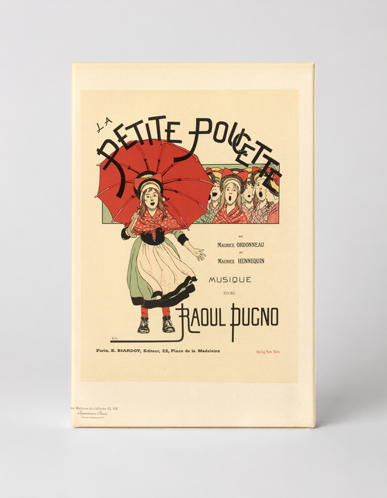 La Petite Poucette 1890s Belle Époque French Theatre Vintage Poster Wall Art