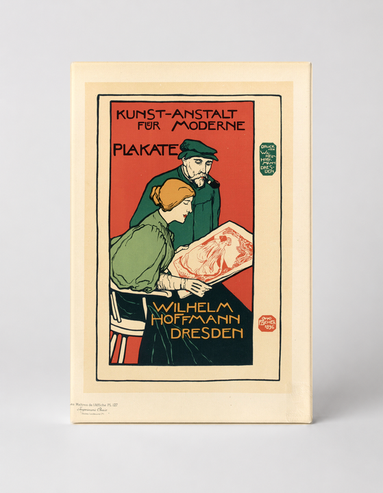 Kunst-Anstalt für Moderne Plakate 1896 – Art Nouveau Vintage Poster Wall Art