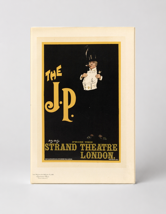 The J.P. Strand Theatre London - Victorian Theatre Vintage Poster Wall Art