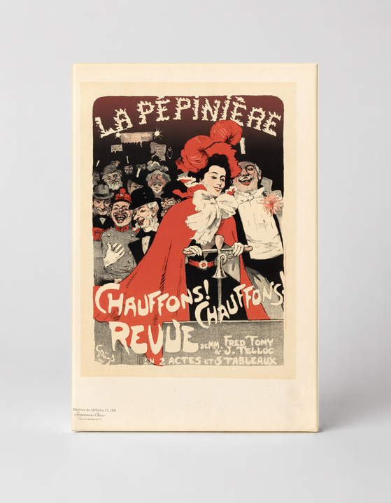 La Pépinière Chauffons Chauffons Revue 1890s - Belle Époque Vintage Poster Wall Art