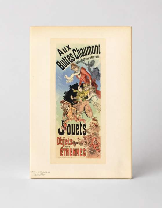 Aux Buttes Chaumont Jouets 1890s - Belle Époque Vintage Poster Wall Art