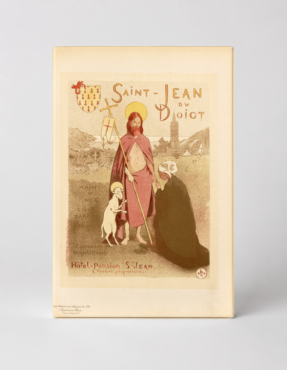 Saint-Jean du Doigt 1897 - Belle Époque French Religious Travel Poster Wall Art