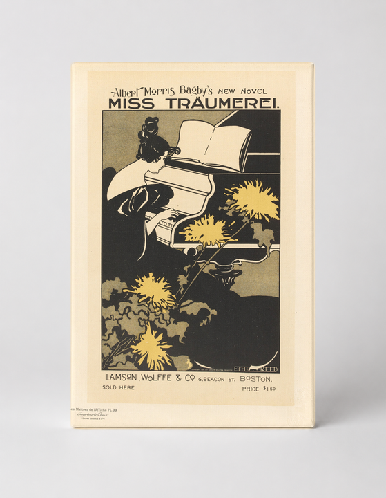 Miss Traumerei 1895 - Art Nouveau Book Poster Vintage Wall Art