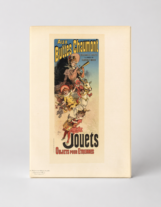 Aux Buttes Chaumont Jouets 1890s - Belle Époque Vintage Poster Wall Art