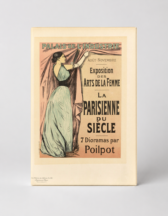 La Parisienne du Siècle 1896 - Belle Époque Vintage Poster Wall Art