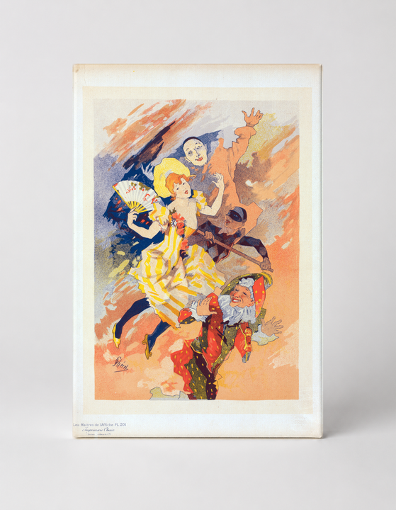 Les Maîtres de l'Affiche 1896 - Belle Époque Commedia dell'Arte Vintage Poster Wall Art