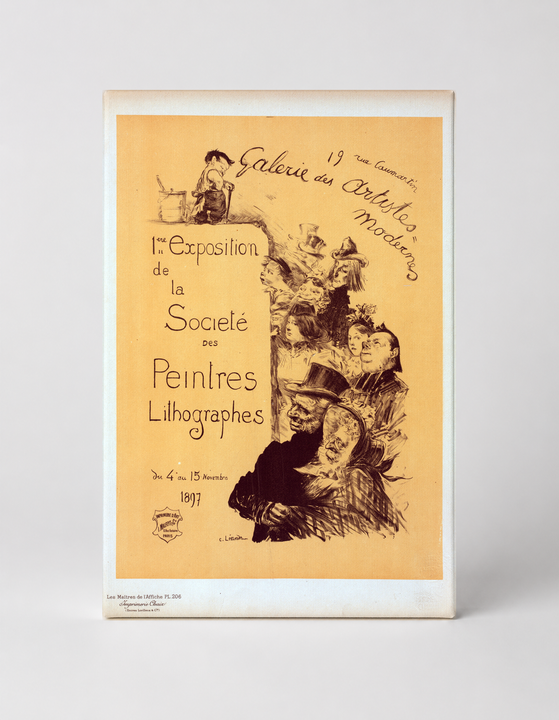 Société des Peintres Lithographes 1897 - Belle Époque Vintage Poster Wall Art