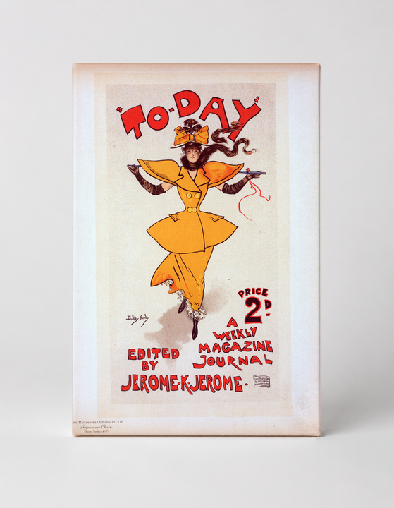 To-Day Magazine 1895 - Victorian Belle Epoque Vintage Poster Wall Art
